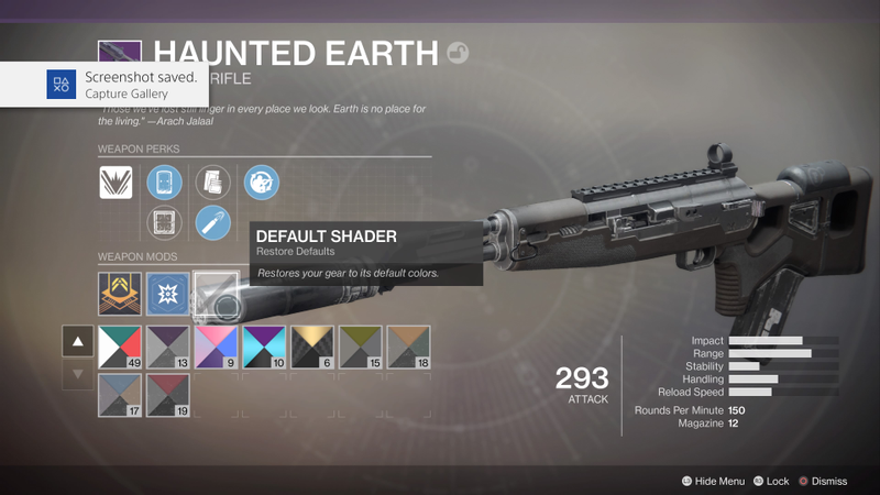 I mentioned earlier this gun sucks, it’s also our first faction wars reward.